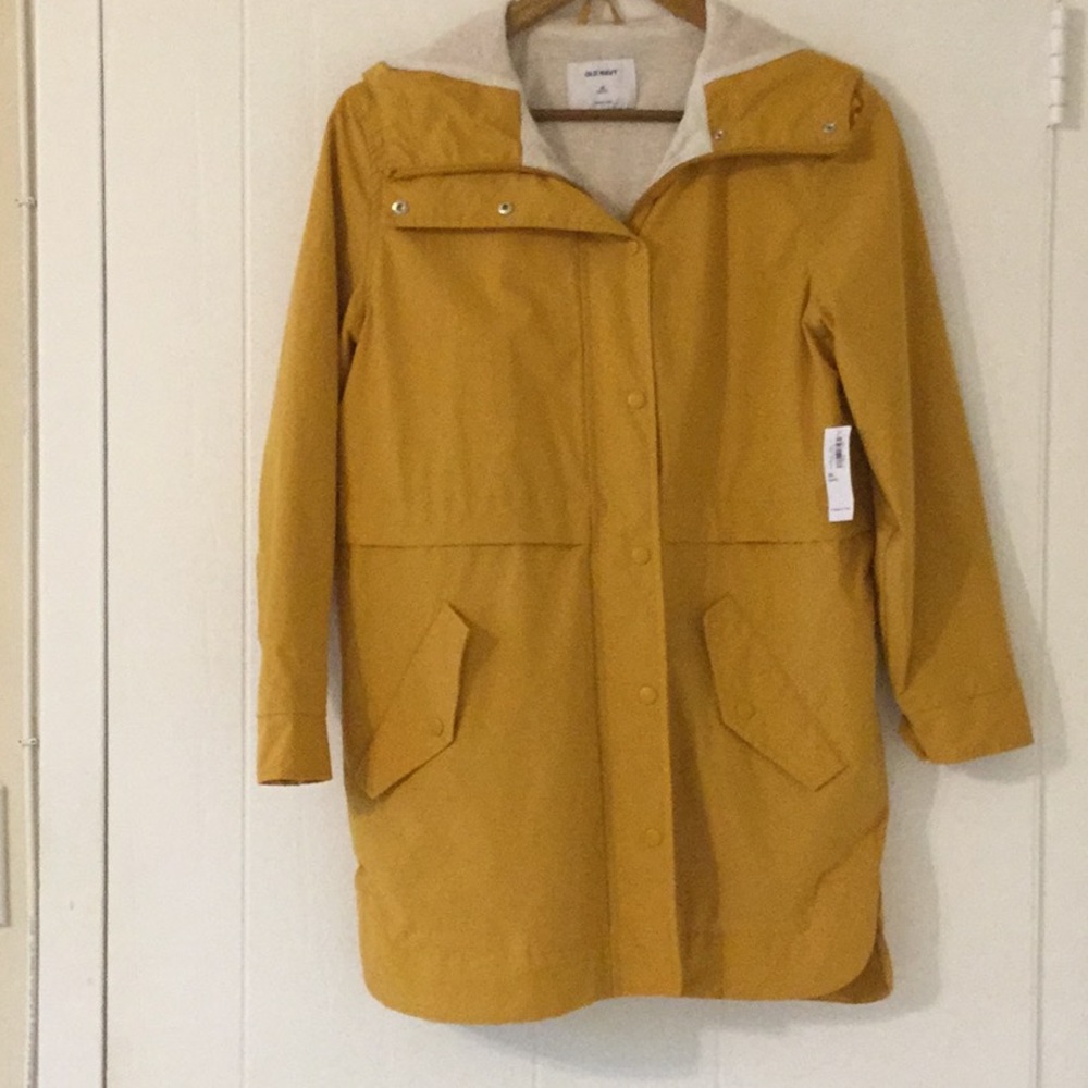 NWT OLD NAVY (XS) Cotton Hooded Jacket Pockets